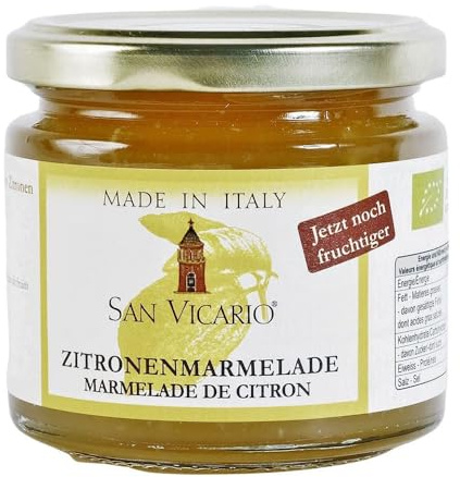 San Vicario - Zitronenmarmelade 240 g