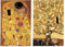 Fridolin 18872 Brillenputztuch Klimt - Lebensbaum, Mikrofaser, 18 x 12.5 cm