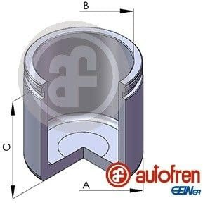 AUTOFREN SEINSA D02555 Bremssattel-Kolben 54mm Stahl