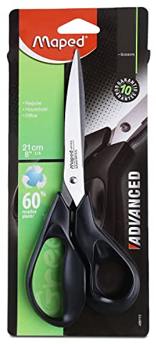 Maped Forbici Advanced Green 21 Cm Asimmetriche