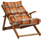 TECNOWEB Cuscino imbottito per poltrona sdraio relax (115x55x21cm) - 100% Made in Italy - Ricambio ideale per interni ed esterni (giardini, cortili, terrazzi) - Disponibili diversi colori