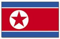 Flagge 90 x 150 : Nordkorea