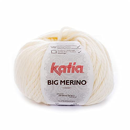 Katia Big Merino 003 wollweiß 100g Wolle