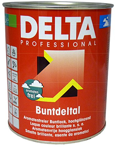 Delta Professional Buntdeltal Hochglanz Buntlack 375ml (RAL8003 Lehmbraun)