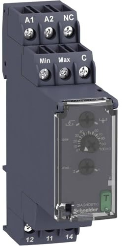 Schneider Electric Harmony Control Niveaurelais, RM22LG11MR | Konduktives Messprinzip, 5k-100kOhm, 24-240VAC/DC