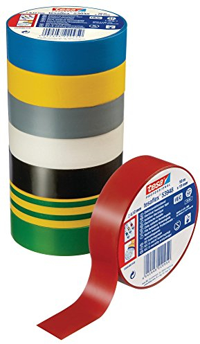 Tape –-AT7 PVC Isolierband 12 mmx20 m 12 Stück – AT7 12 mm