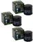 Ölfilter Set 3 Stück Hiflo HF204 für Arctic Cat Kawasa ki
