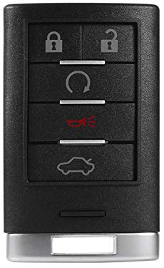 5 Tasten Smart Autoschlüssel Shell Schutzhülle Eintrag Blade