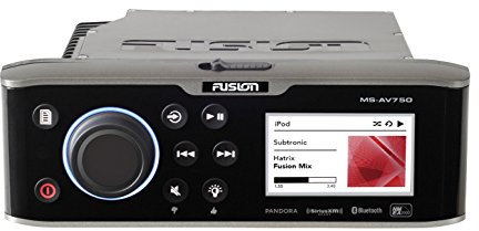 Fusion AV750 Marine Entertainment System with DVD/CD Player - Black by Fusion