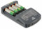 AccuPower IQ série Chargeur High End pour 18650 avec écran, Fonction de décharge, Mesure de la capacité, système de sécurité