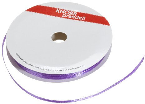 KnorrPrandell 6308260 Satinband, 3 mm, lila