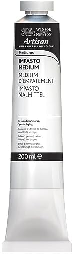 Winsor & Newton 3036722 Artisan Öl - Malmittel für wassermischbare Ölfarben - Impasto Medium, 200ml Tube
