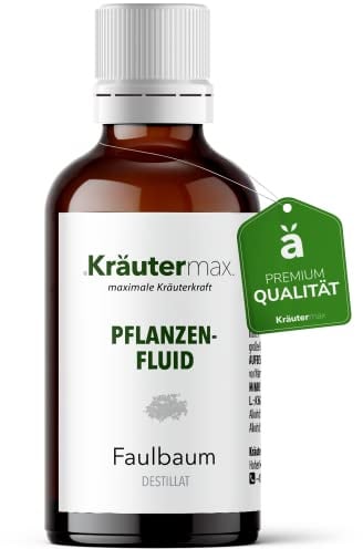 Kräutermax. Faulbaum Pflanze Faulbaumrinde Rhamnus Frangula Tropfen 1 x 50 ml