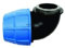 Sferaco - Raccord coude femelle D40-33x42 polypropylene 1013040