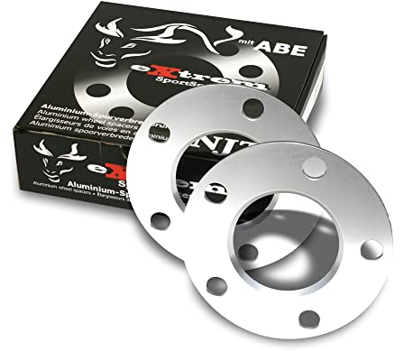 NJT eXtrem 780003 Spurverbreiterung, SportSpacer, 10mm 5/120, NLB 72,6mm