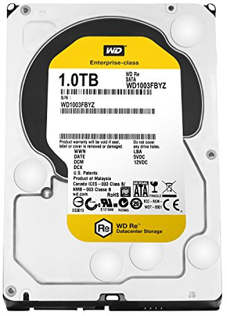 Western Digital RE 1TB 3.5 SATA III 1000GB Serial ATA III Disco Duro - Discos Duros (3.5, 1000 GB, 7200 RPM, Serial ATA III, 64 MB)