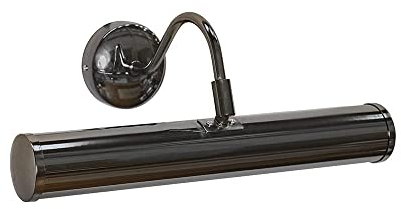 MiniSun | Modern Adjustable Twin Picture Wall Light in A Black Chrome Finish | Wall Lights & Home Improvements Essential