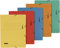 Baier & Schneider Brunnen 102015495 Sammelmappe A4 FACT!plus (hochwertiger Pressspankarton, 5 Farben sortiert