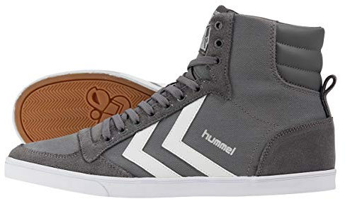 hummel Schuhe Slimmer Stadil High Castle Rock-White (63-511-2651) 41 grau