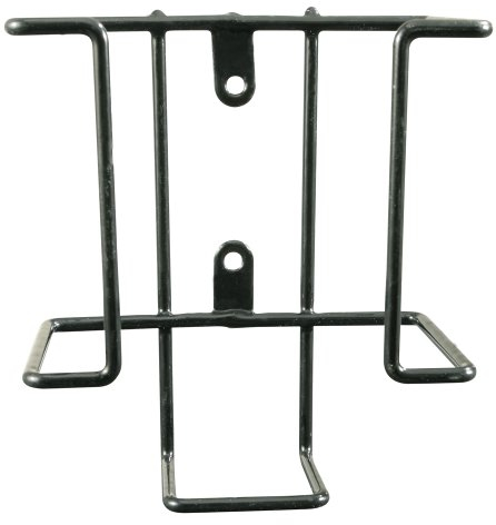 Lecksteinhalter für Mineralleckstein, schwarz
