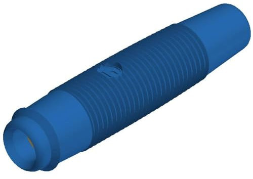 SKS Hirschmann KUN 30 Au Laborbuchse Buchse, gerade Stift-Ø: 4mm Blau 1St.