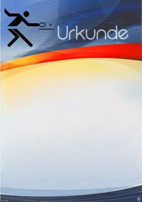 Albert Hoffmann Urkundenverlag Tischtennis / 720 / 563a / / PC-Urkunden (170 g/m²) 100 Stk