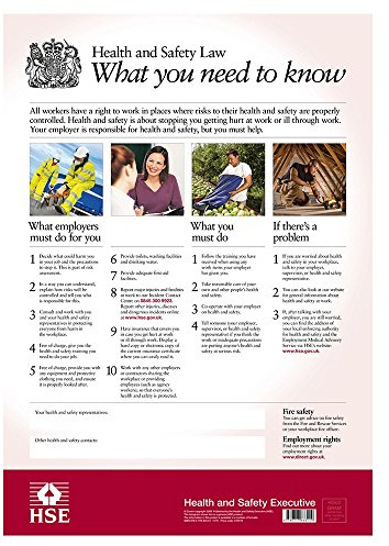 A3 Health and Safety Law Poster