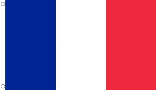 5 ft X 3 ft (150 x 90 cm) France Français Drapeau en nylon de qualité