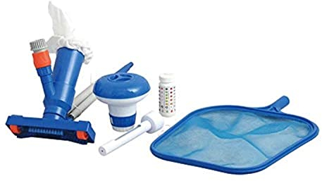 Jilong Avenli 290490 Kit Mantenimento Piscina, Blu/Bianco, 48x20x20 cm