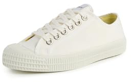Novesta Women's Star Master 10 White Sneakers, White, 11 Medium US