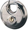 Master Lock 40EURD Cadenas disque Marin avec Clé, Gris, 9,6 x 7 x 2,8 cm
