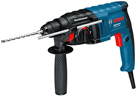 Bosch Professional 061125A460 GBH2 -20D SDS Rotary Hammer Drill, 3 Mode, 110V, 650W, Navy Blue