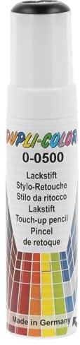 Dupli-Color 598395 Auto-Color-Lackstifte, 12 ml, Schwarz Matt DS 0-0500