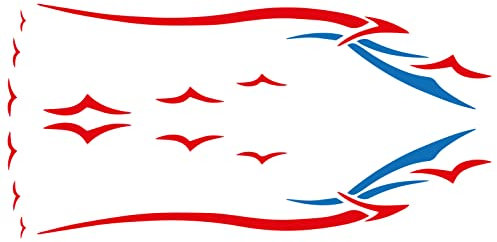 2 SET Adesivi per Camper - novità - HOBBY MOBILVETTA ADRIA HYMER ARCA adesivi per camper - caravan roulotte - accessori camper, stickers, decal