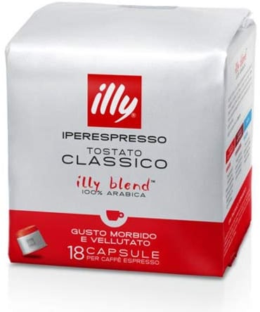 216 Cialde Capsule Caffe' Illy Iperespresso TOSTATO CLASSICO Ex Tostatura Media