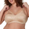 Playtex Women's 18 Hour Ultimate Lift and Support Wire Free Bra, Opaque, Nude, 42DD