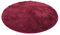 Kinzler J-10001/13 Bordeaux Badematte, Mikrofaser, 90 cm rund