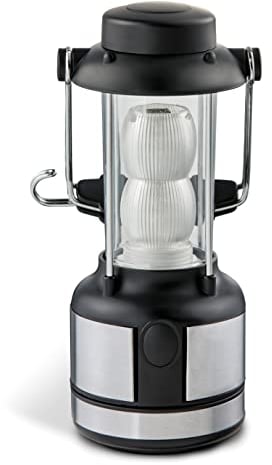 Enders® Shine LED Campingleuchte, inkl. Tragegriff und Haken zum aufhängen, batteriebetrieben #6487
