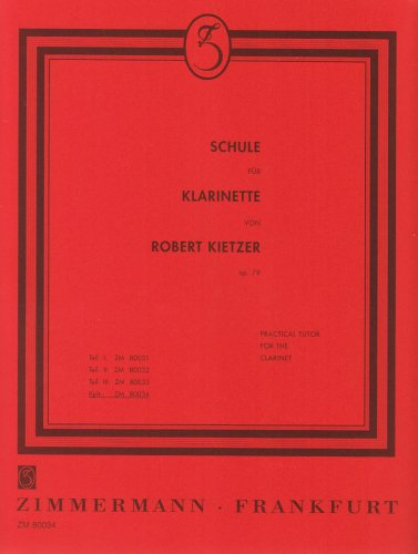 Schule für Klarinette: kplt.. op. 79. Klarinette. (Rote-Schulen)
