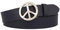 MGM Damen Peace Gürtel, Blau (Marine-asi 3), 90 cm