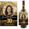 Personalised Happy Birthday Wine Champagne Bottle Photo Label ~ Any Age 18th 21st 30th 40th 50th Birthday Gift Idea for him her N9