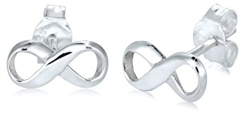Elli Ohrringe Damen Infinity Symbol in 925 Sterling Silber