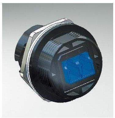 Conec Connecteur Fibre Optique Multi Mode couplage