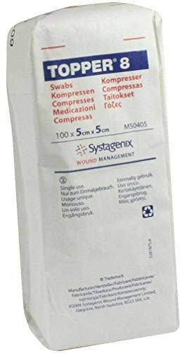 Topper 8 Kompr.5x5 cm Unsteril