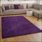 Paco Home Shaggy Hochflor Langflor Teppich Sky Einfarbig in Lila, Grösse:Ø 120 cm Rund