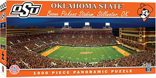 MasterPieces Collegiate Oklahoma State Cowboys 1000 Piece Stadium Panoramic Jigsaw Puzzle