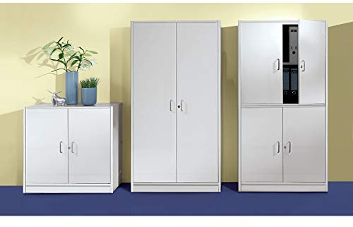 kerkmann 2385.3 Schiebetren-Aufsatzschrank tec-art Buche/Silber