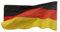 Deutschlandfahne XL - Flagge Deutschland 90 x 150 cm - Fanartikel für Olympia 2024 Deko - Deutschland Flagge ideal für jeden Sport - Flagge mit zwei Ösen