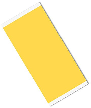 TapeCase 5413 Klebeband aus Polyimid/Silikon, 10,2 x 21,6 cm, Umwandlung von 3M 5413, Temperaturbereich -100 bis +500 Grad, 22,6 cm Länge, 10,2 cm Breite, Rechtecke, 25 Stück