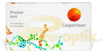 Cooper Vision Proclear Toric (6 Stk.) (Dioptrien: +04.25 / Radius: 8.4 / Achse: 180 / Cylinder: -2.25 / Durchmesser: 14.4)
